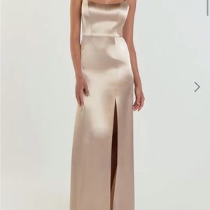 Jenny Yoo - Chase - Pale gold - size 14, only hemmed + added cups